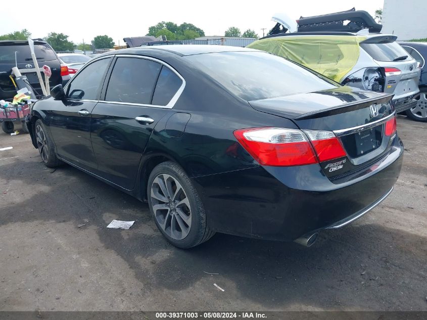 2015 Honda Accord Sport VIN: 1HGCR2F55FA197558 Lot: 39371003