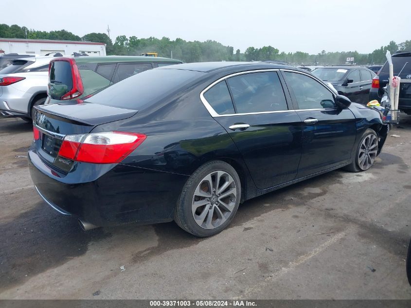 2015 Honda Accord Sport VIN: 1HGCR2F55FA197558 Lot: 39371003