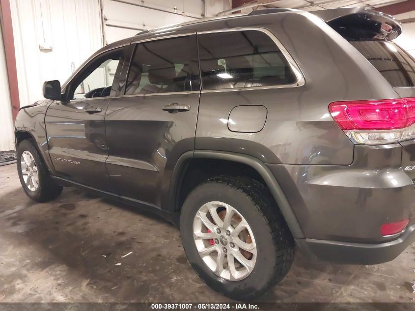 2016 Jeep Grand Cherokee Laredo VIN: 1C4RJFAG7GC504914 Lot: 39371007