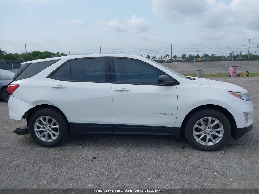 2019 CHEVROLET EQUINOX LS - 3GNAXHEV9KS633814