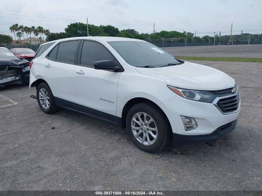 2019 CHEVROLET EQUINOX LS - 3GNAXHEV9KS633814