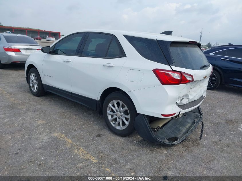 2019 CHEVROLET EQUINOX LS - 3GNAXHEV9KS633814