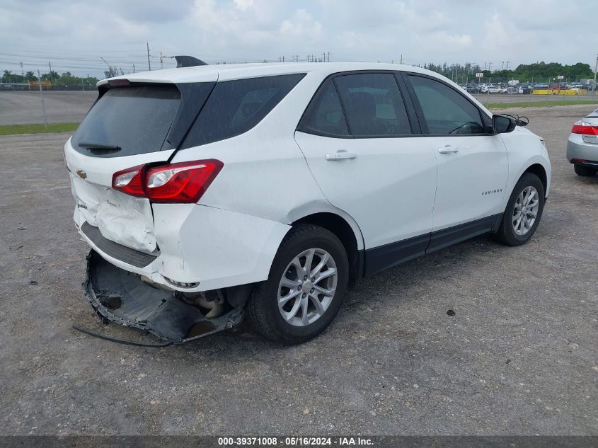 2019 CHEVROLET EQUINOX LS - 3GNAXHEV9KS633814