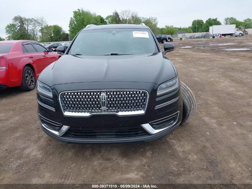 2019 Lincoln Nautilus Reserve VIN: 2LMPJ8L95KBL42646 Lot: 39371010