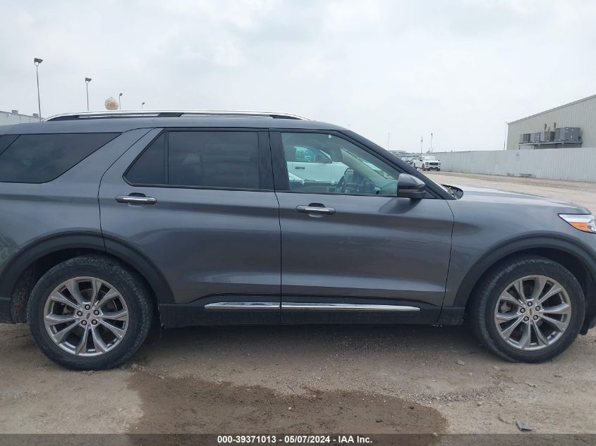 2022 Ford Explorer Limited VIN: 1FMSK7FH5NGA55448 Lot: 39371013