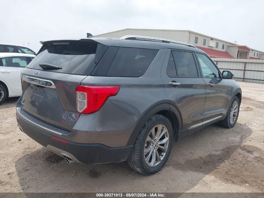 VIN 1FMSK7FH5NGA55448 2022 FORD EXPLORER LIMITED