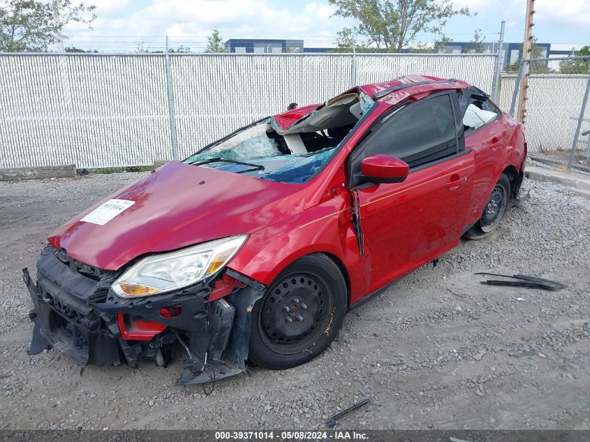 2012 Ford Focus Se VIN: 1FAHP3F2XCL420821 Lot: 39371014