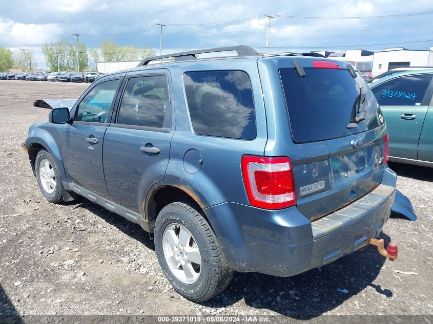 2011 Ford Escape Xlt VIN: 1FMCU9DG6BKA86317 Lot: 39371019