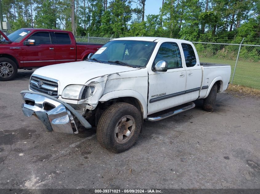 2002 Toyota Tundra Sr5 V8 VIN: 5TBRT34122S292018 Lot: 39371021