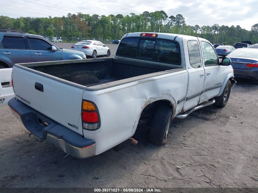 2002 Toyota Tundra Sr5 V8 VIN: 5TBRT34122S292018 Lot: 39371021