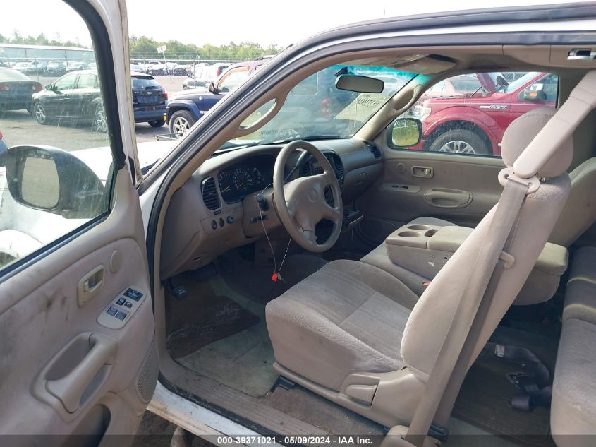 2002 Toyota Tundra Sr5 V8 VIN: 5TBRT34122S292018 Lot: 39371021