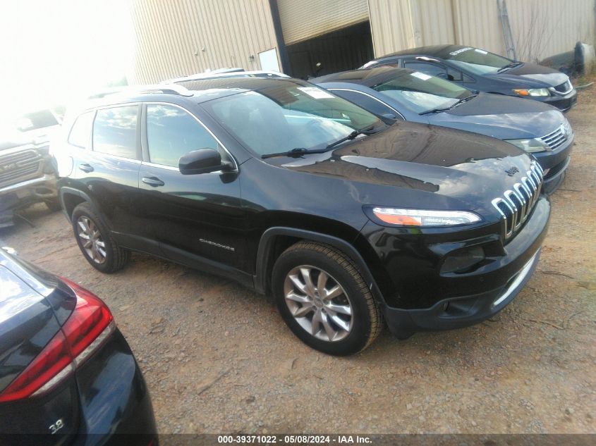 2015 Jeep Cherokee Limited VIN: 1C4PJMDB0FW595467 Lot: 39371022