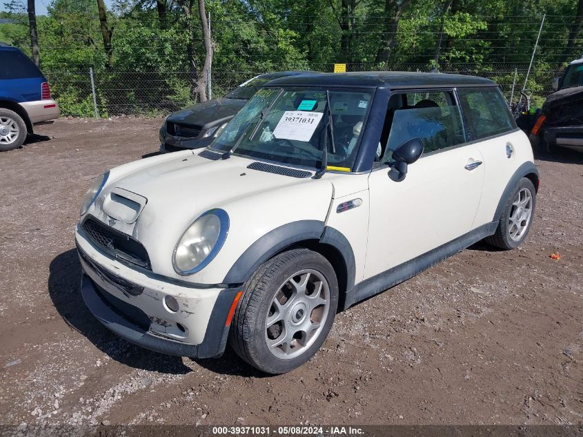 2005 Mini Cooper S VIN: WMWRE33505TL13232 Lot: 39371031