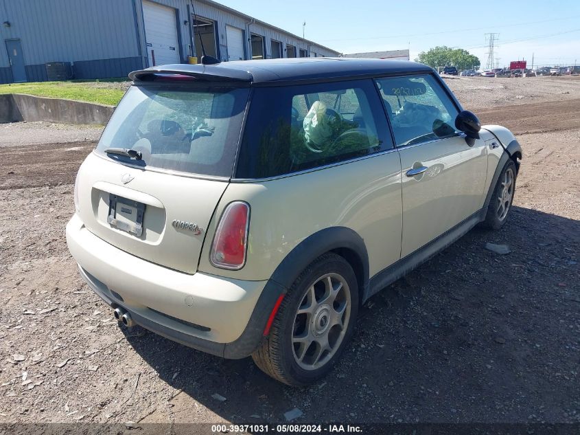 2005 Mini Cooper S VIN: WMWRE33505TL13232 Lot: 39371031