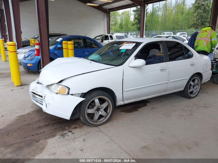 2001 Nissan Sentra Gxe VIN: 3N1CB51D01L459901 Lot: 39371035