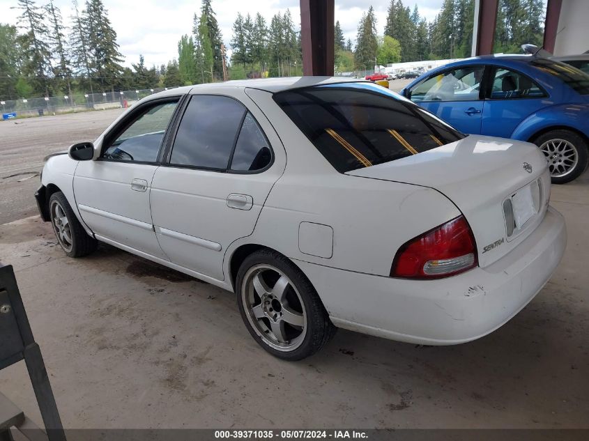 2001 Nissan Sentra Gxe VIN: 3N1CB51D01L459901 Lot: 39371035