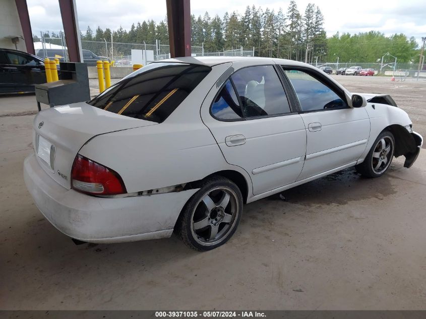 2001 Nissan Sentra Gxe VIN: 3N1CB51D01L459901 Lot: 39371035