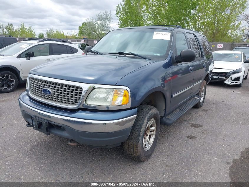 2002 Ford Expedition Xlt VIN: 1FMRU16W62LA21803 Lot: 39371042