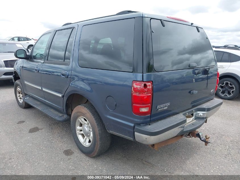 2002 Ford Expedition Xlt VIN: 1FMRU16W62LA21803 Lot: 39371042