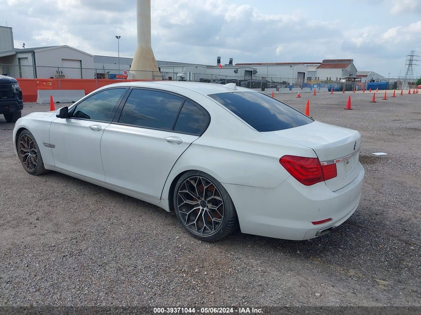 2009 BMW 750Li VIN: WBAKB83529CY58149 Lot: 39371044
