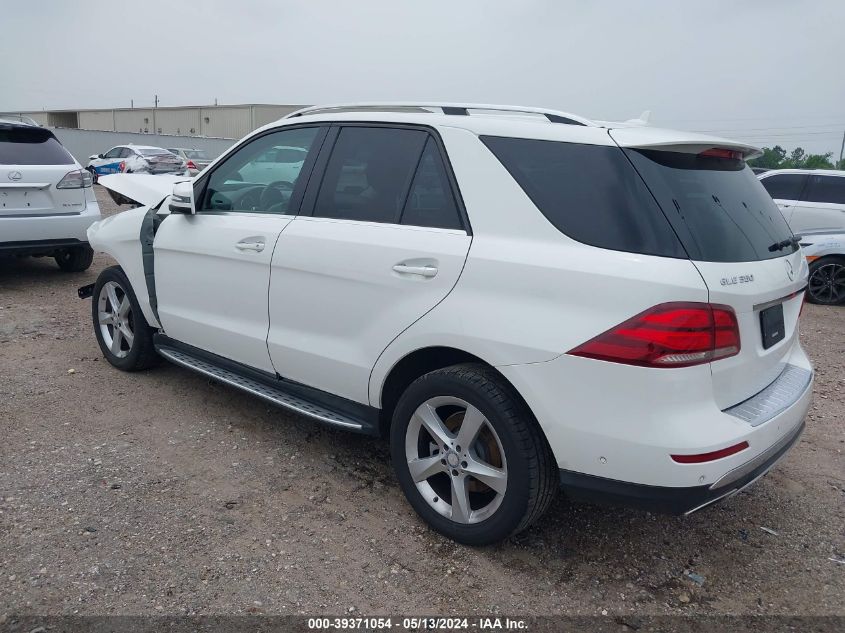 2017 Mercedes-Benz Gle 350 VIN: 4JGDA5JB7HA847370 Lot: 39371054