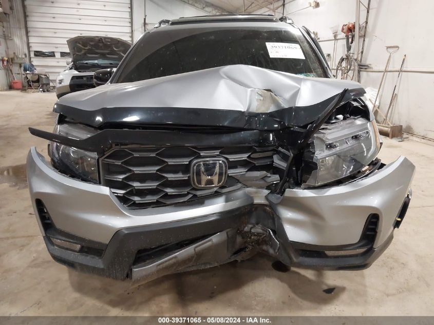 2022 Honda Passport Awd Trailsport VIN: 5FNYF8H68NB024046 Lot: 39371065