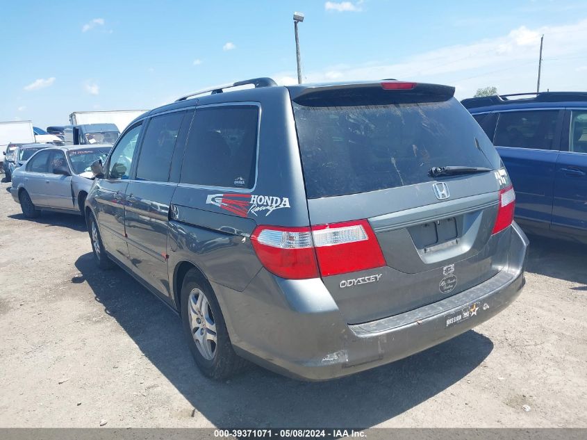 2007 Honda Odyssey Ex VIN: 5FNRL384X7B077770 Lot: 39371071