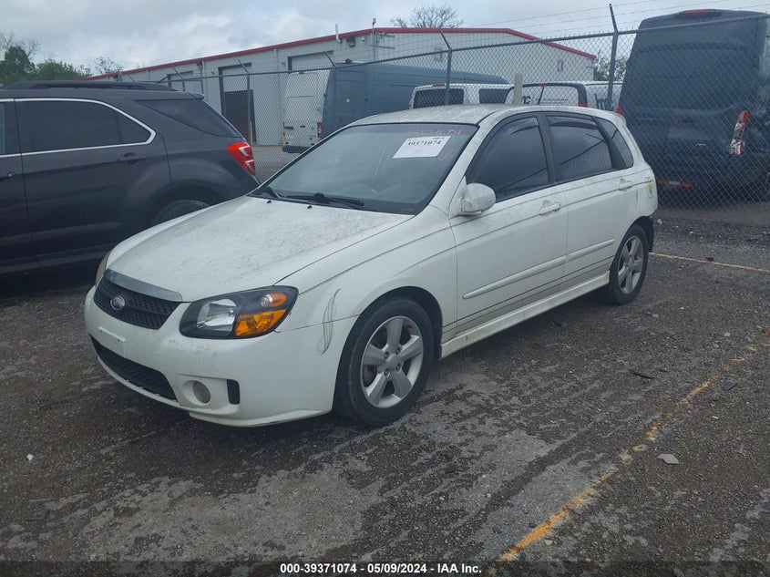 2007 Kia Spectra5 Sx VIN: KNAFE161775007846 Lot: 39371074