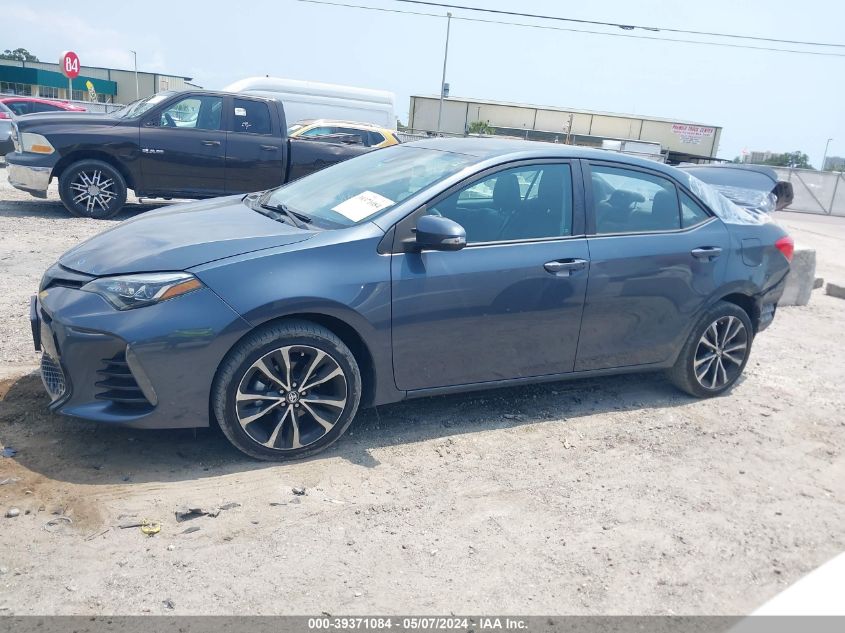 2017 Toyota Corolla Se VIN: 5YFBURHE2HP684696 Lot: 39371084