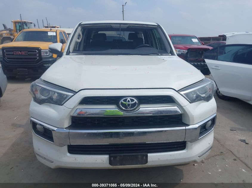 2018 Toyota 4Runner Limited VIN: JTEBU5JR1J5492500 Lot: 39371085