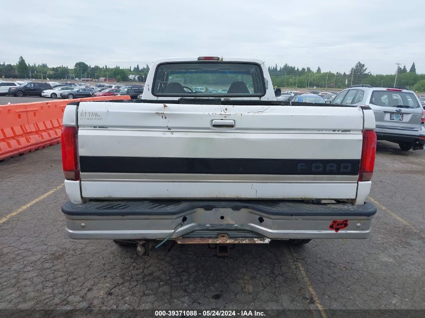 1995 Ford F250 VIN: 1FTHX26F9SEA82872 Lot: 39371088