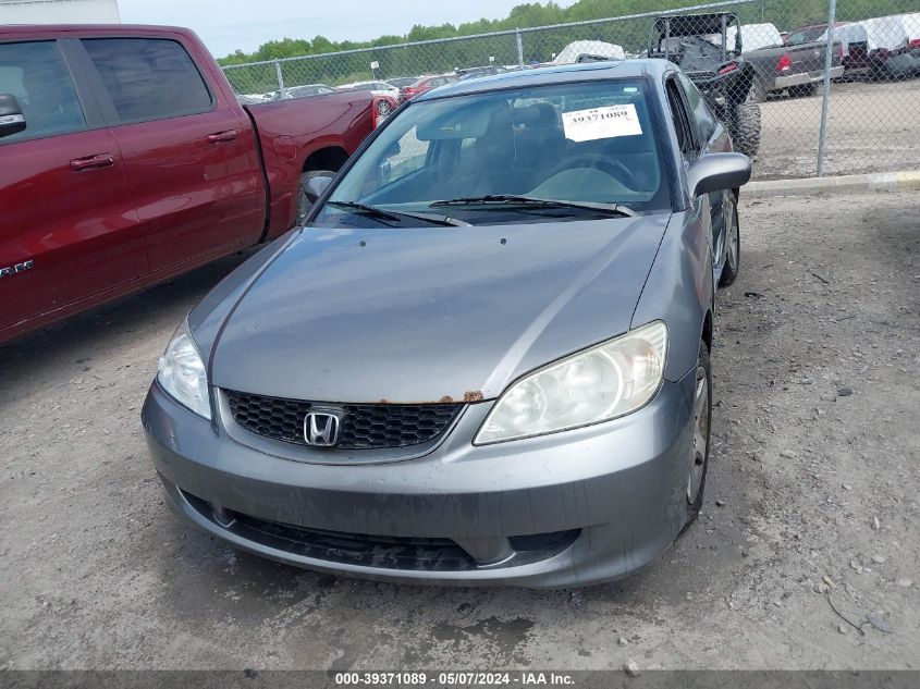 2004 Honda Civic Ex VIN: 1HGEM22964L067693 Lot: 39371089