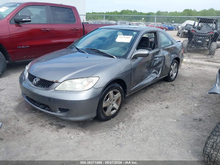 2004 Honda Civic Ex VIN: 1HGEM22964L067693 Lot: 39371089