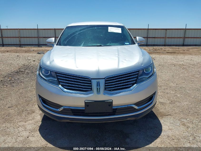 2018 Lincoln Mkx Premiere VIN: 2LMPJ6JR3JBL48922 Lot: 39371094