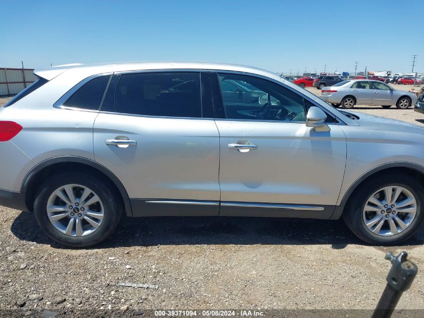 2018 Lincoln Mkx Premiere VIN: 2LMPJ6JR3JBL48922 Lot: 39371094