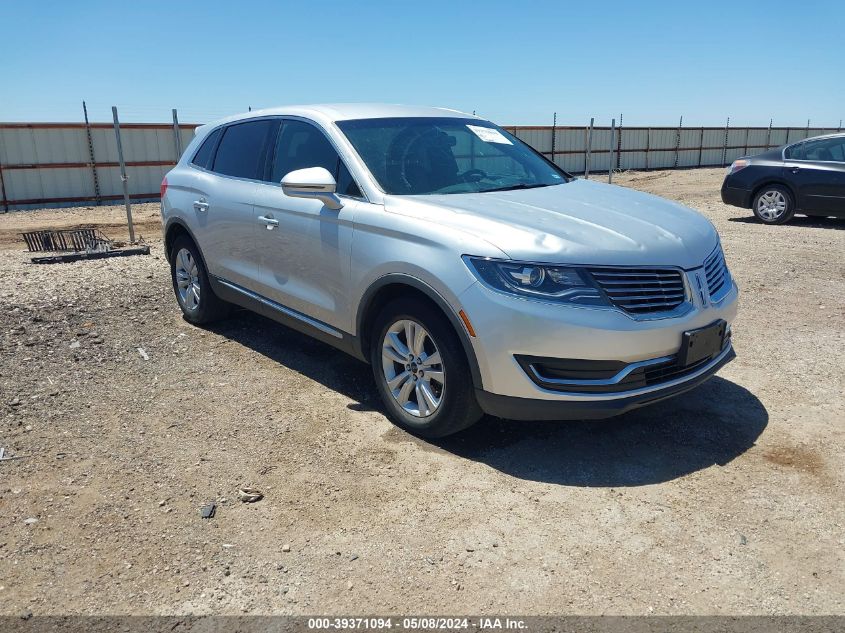 2018 Lincoln Mkx Premiere VIN: 2LMPJ6JR3JBL48922 Lot: 39371094