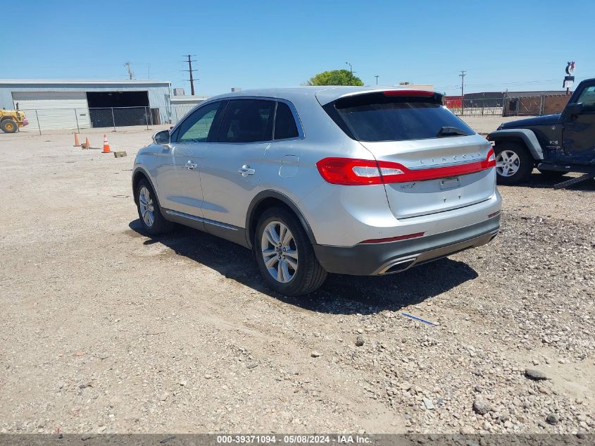 2018 Lincoln Mkx Premiere VIN: 2LMPJ6JR3JBL48922 Lot: 39371094