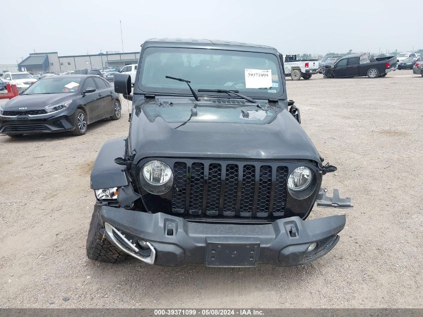 2022 Jeep Gladiator Texas Trail 4X4 VIN: 1C6HJTAGXNL159182 Lot: 39371099