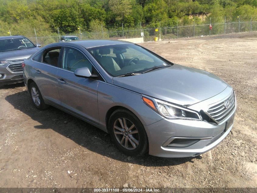 2016 Hyundai Sonata Se VIN: 5NPE24AF9GH376252 Lot: 39371108