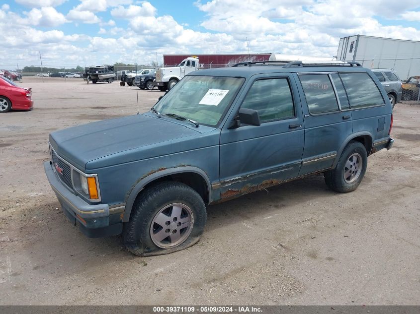 1994 GMC S15 Jimmy VIN: 1GKDT13W8R2516451 Lot: 39371109