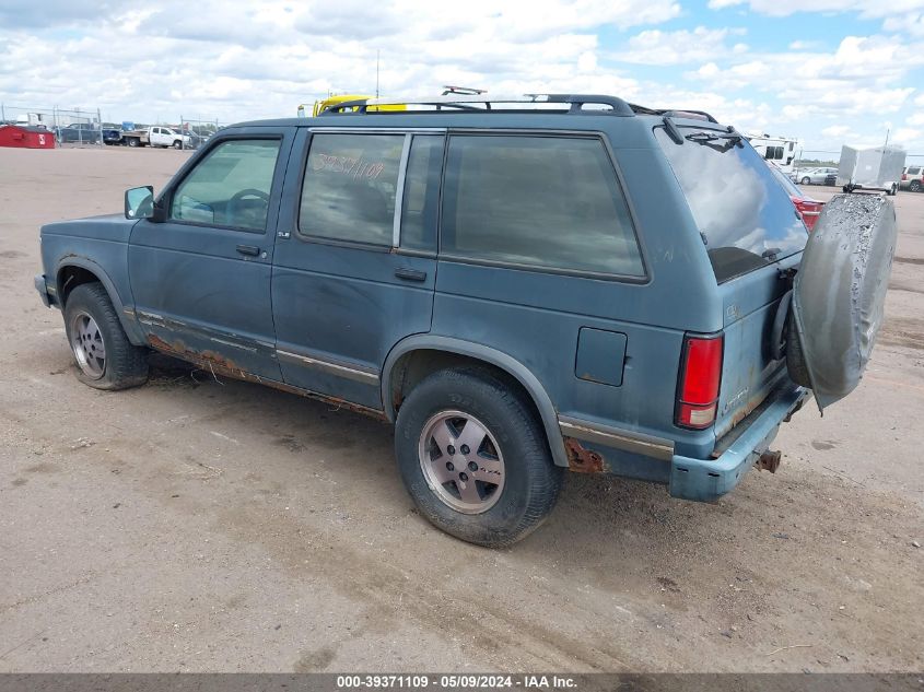 1994 GMC S15 Jimmy VIN: 1GKDT13W8R2516451 Lot: 39371109