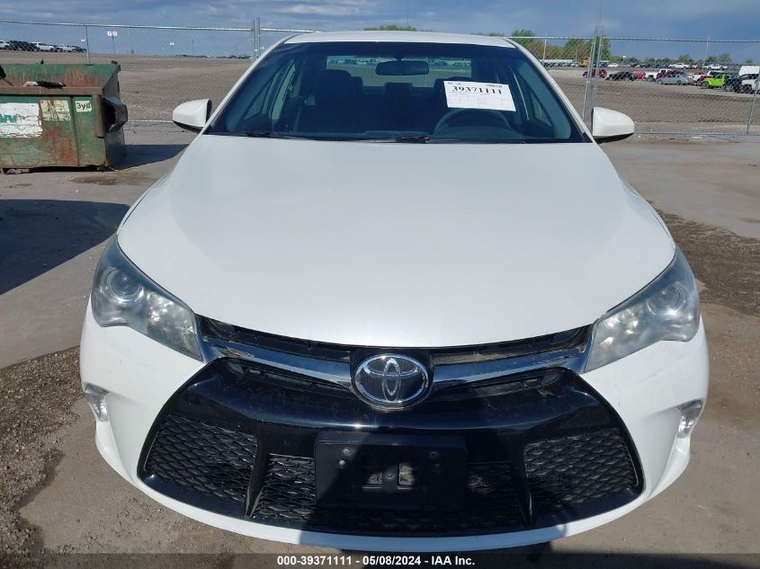 2016 Toyota Camry Se VIN: 4T1BF1FK8GU216747 Lot: 39371111