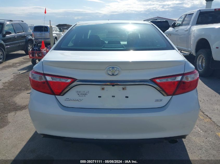 2016 Toyota Camry Se VIN: 4T1BF1FK8GU216747 Lot: 39371111