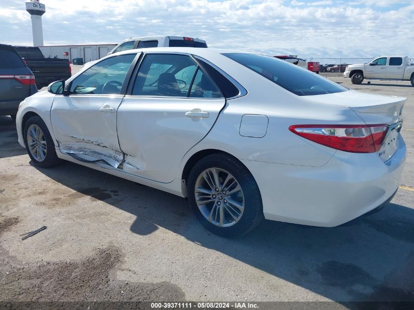 2016 Toyota Camry Se VIN: 4T1BF1FK8GU216747 Lot: 39371111