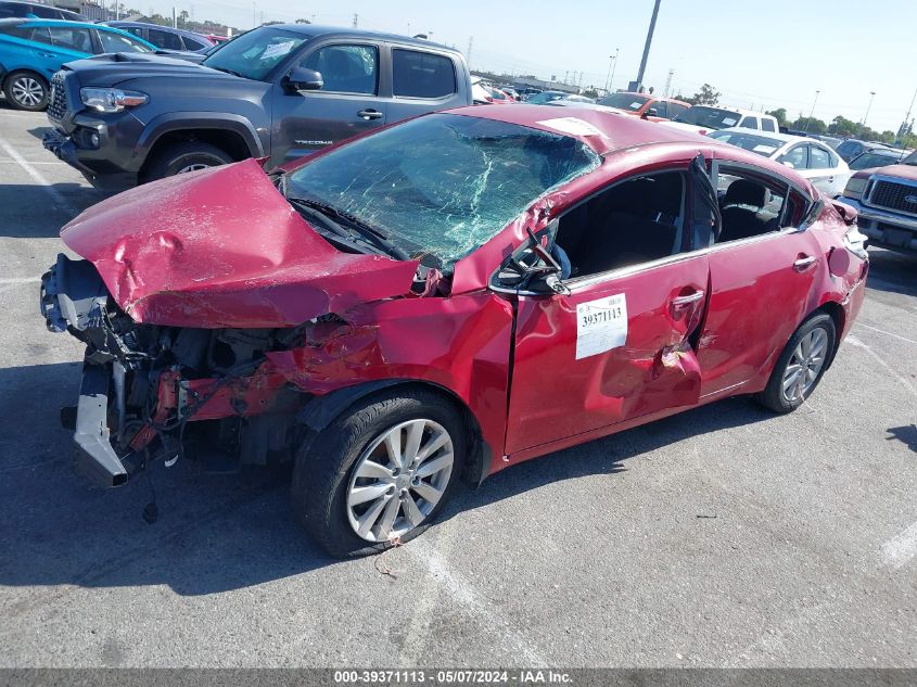 2014 Kia Forte Ex VIN: KNAFX4A8XE5161562 Lot: 39371113