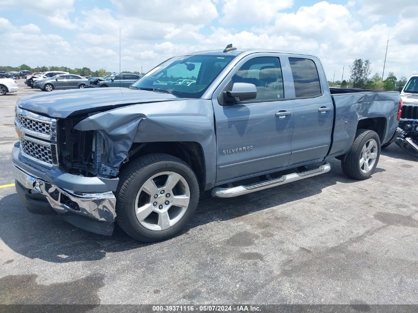 2015 Chevrolet Silverado 1500 1Lt VIN: 1GCRCREC6FZ290528 Lot: 39371116