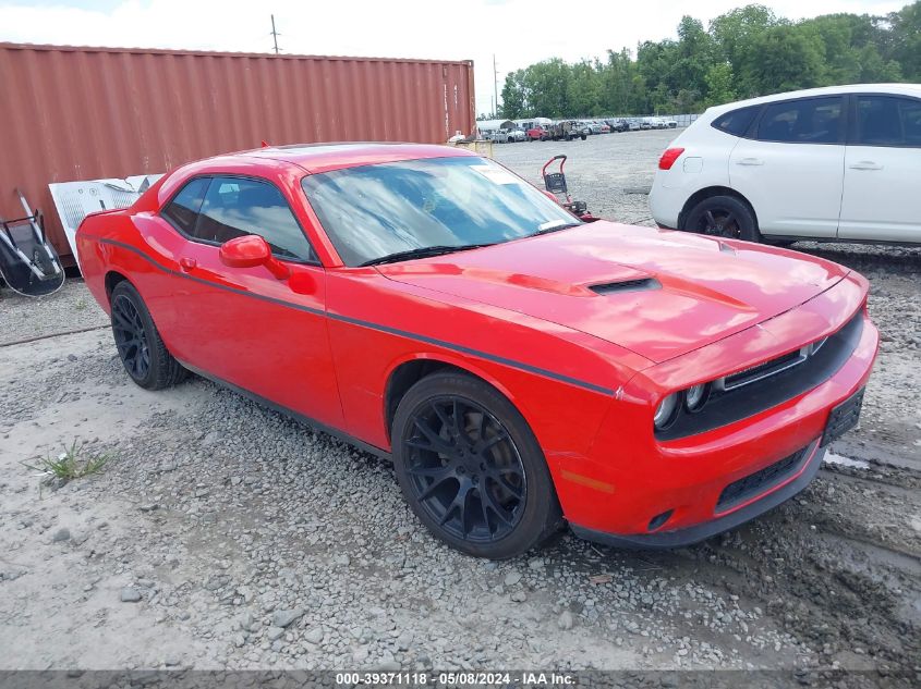 2016 Dodge Challenger Sxt VIN: 2C3CDZAG0GH166322 Lot: 39371118