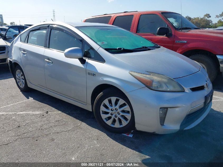 2012 Toyota Prius Plug-In VIN: JTDKN3DP0C3010453 Lot: 39371121