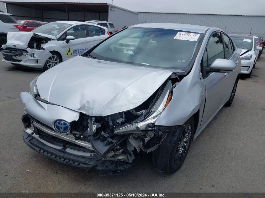 2017 Toyota Prius Two VIN: JTDKBRFU8H3035218 Lot: 39371125