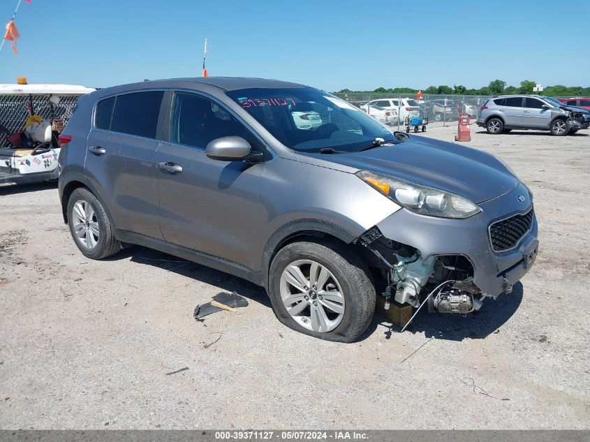 2017 Kia Sportage Lx VIN: KNDPM3AC3H7267844 Lot: 39371127